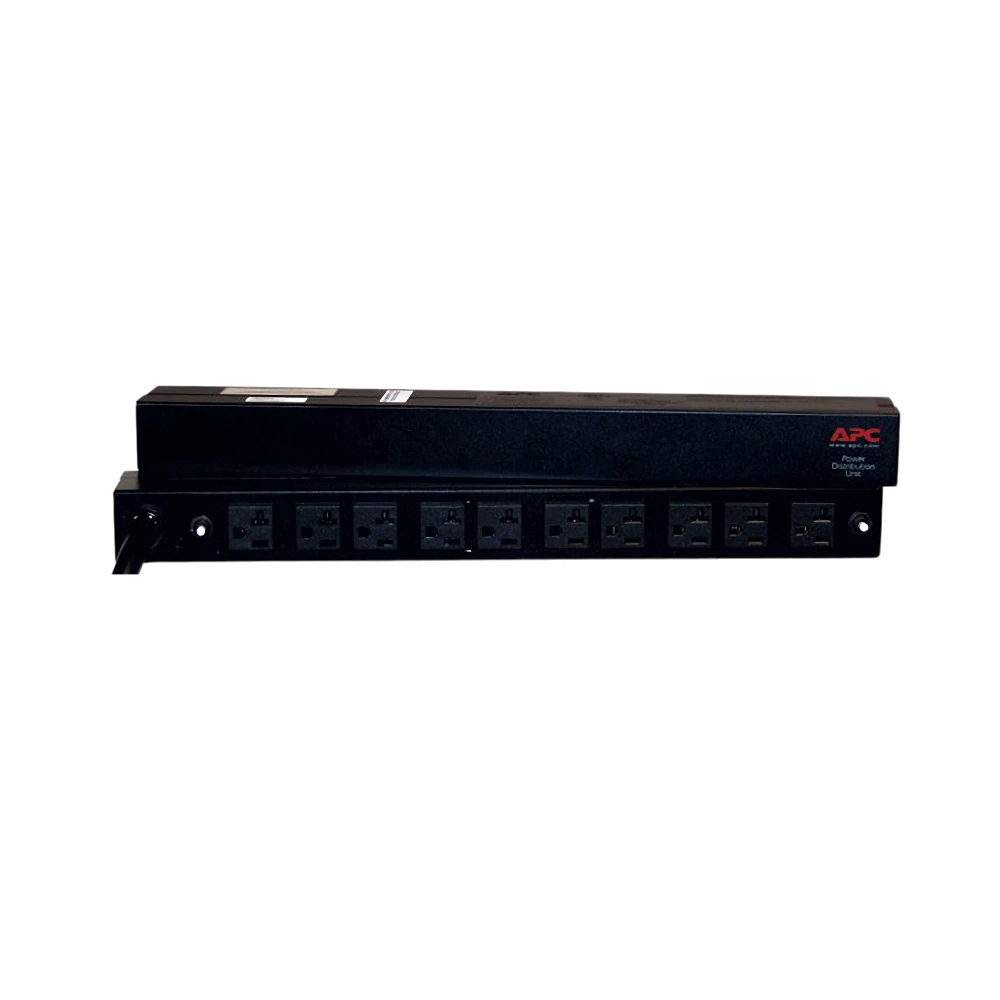 APC Basic 1U 120V 30A 10-Outlets Rack Power Distribution Unit — Being Shipped