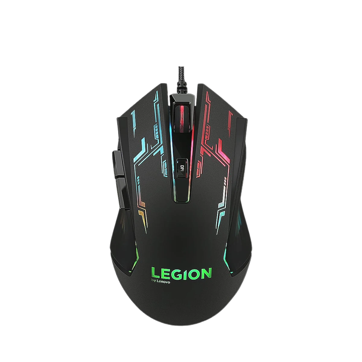 Lenovo Legion M200 Ambidextrous 2400 DPI RGB Gaming Mouse — Being Shipped