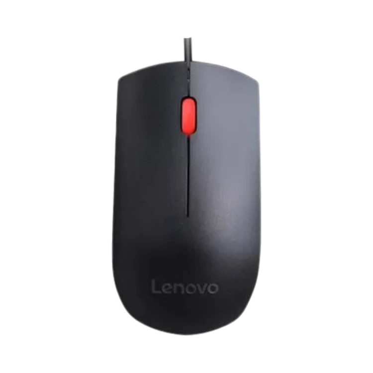 Lenovo Essential USB Wired Mouse (Black) — Being Shipped