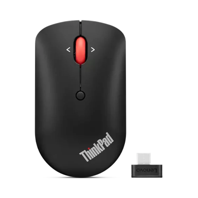 Lenovo ThinkPad USB-C Wireless Compact Mouse (Black) — Being Shipped