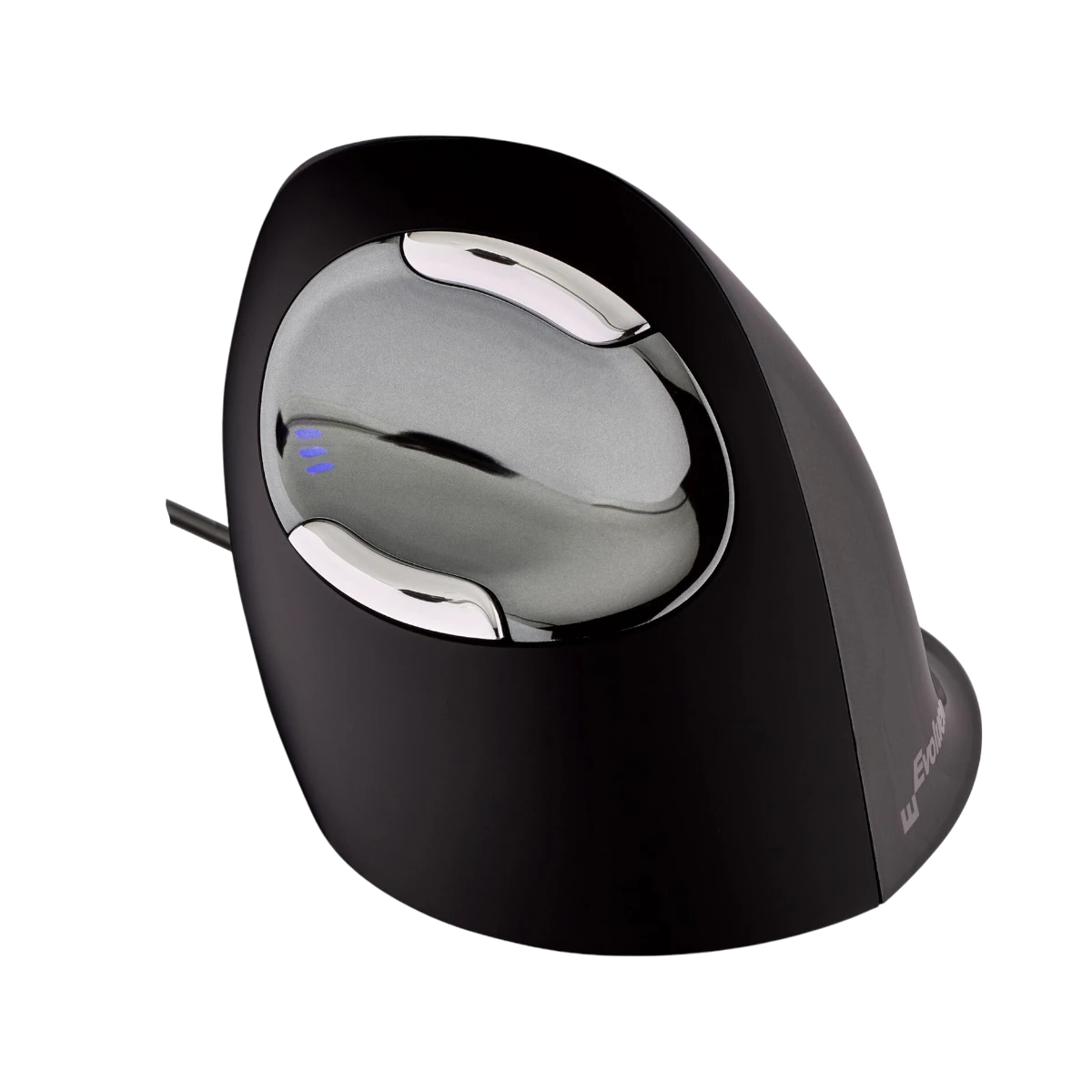 Evoluent VerticalMouse D Small Wired Mouse (Dark Silver) — Being Shipped