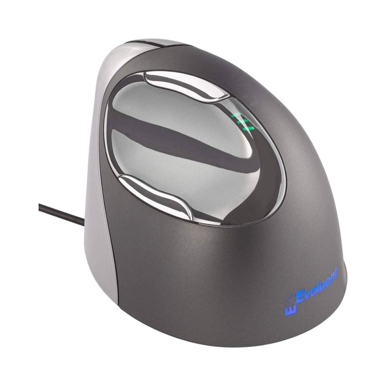 Evoluent VerticalMouse 4 Right-Hand Wired Ergonomic Mouse (Silver) — Being Shipped