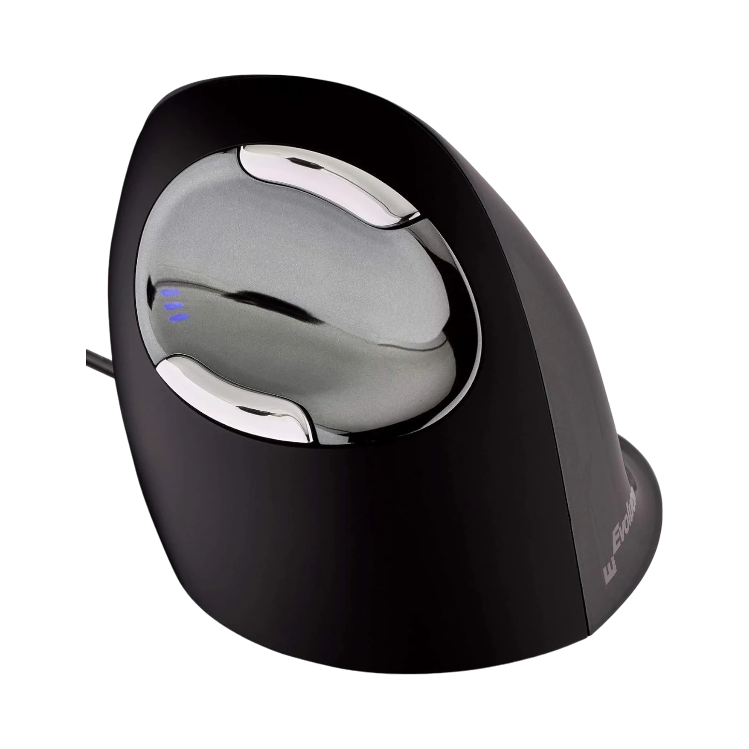 Evoluent VerticalMouse D Medium Wired Mouse (Dark Silver) — Being Shipped