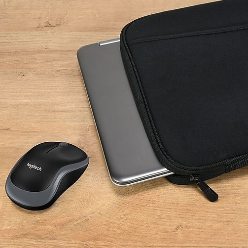 Logitech M185 Wireless Optical Mouse with Laptop Sleeve Combo — Being Shipped