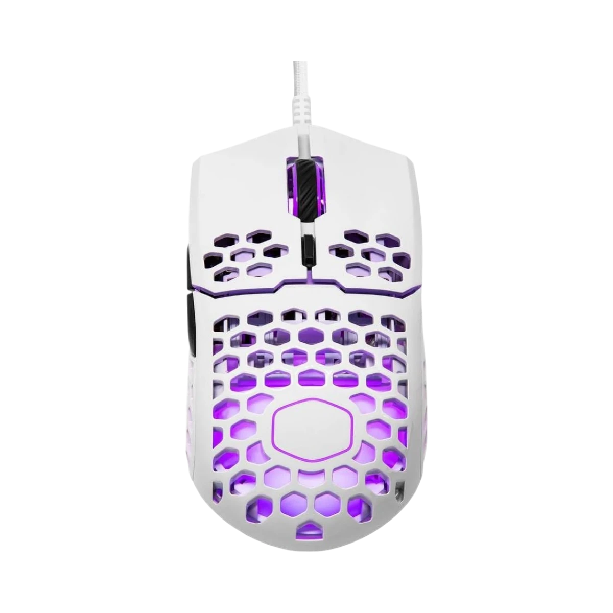 Cooler Master MM711 Ambidextrous RGB Gaming Mouse (Matte White) — Being Shipped