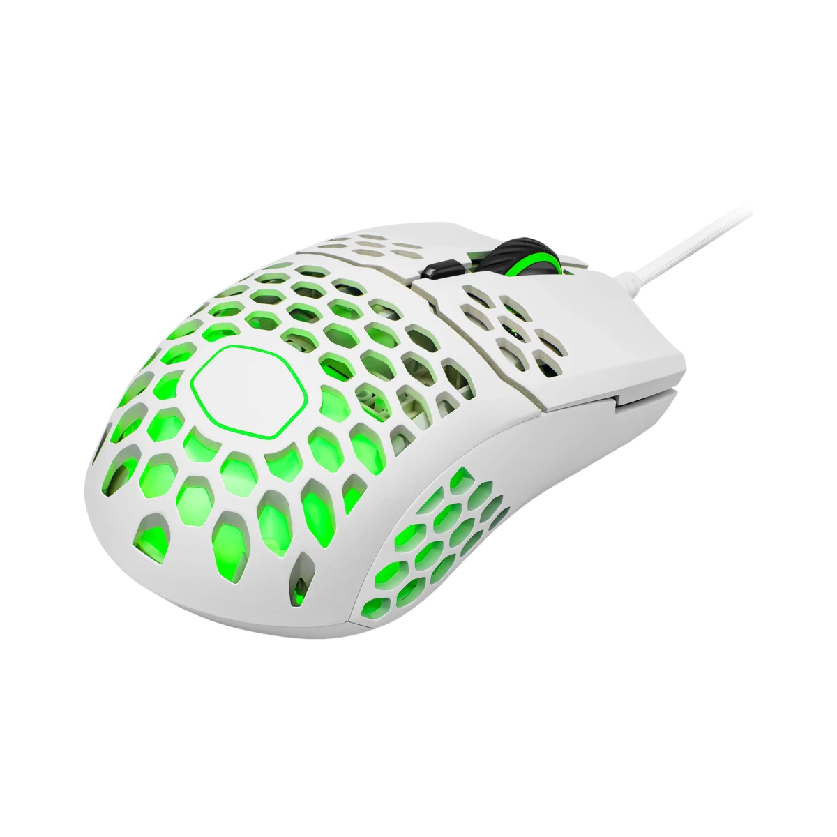 Cooler Master MM711 Ambidextrous RGB Gaming Mouse (Matte White) — Being Shipped