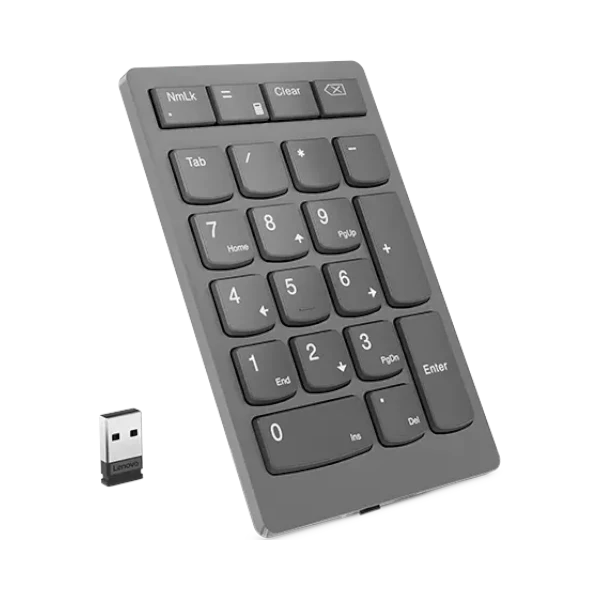 Lenovo Go Wireless Numeric Keypad (Storm Gray) — Being Shipped