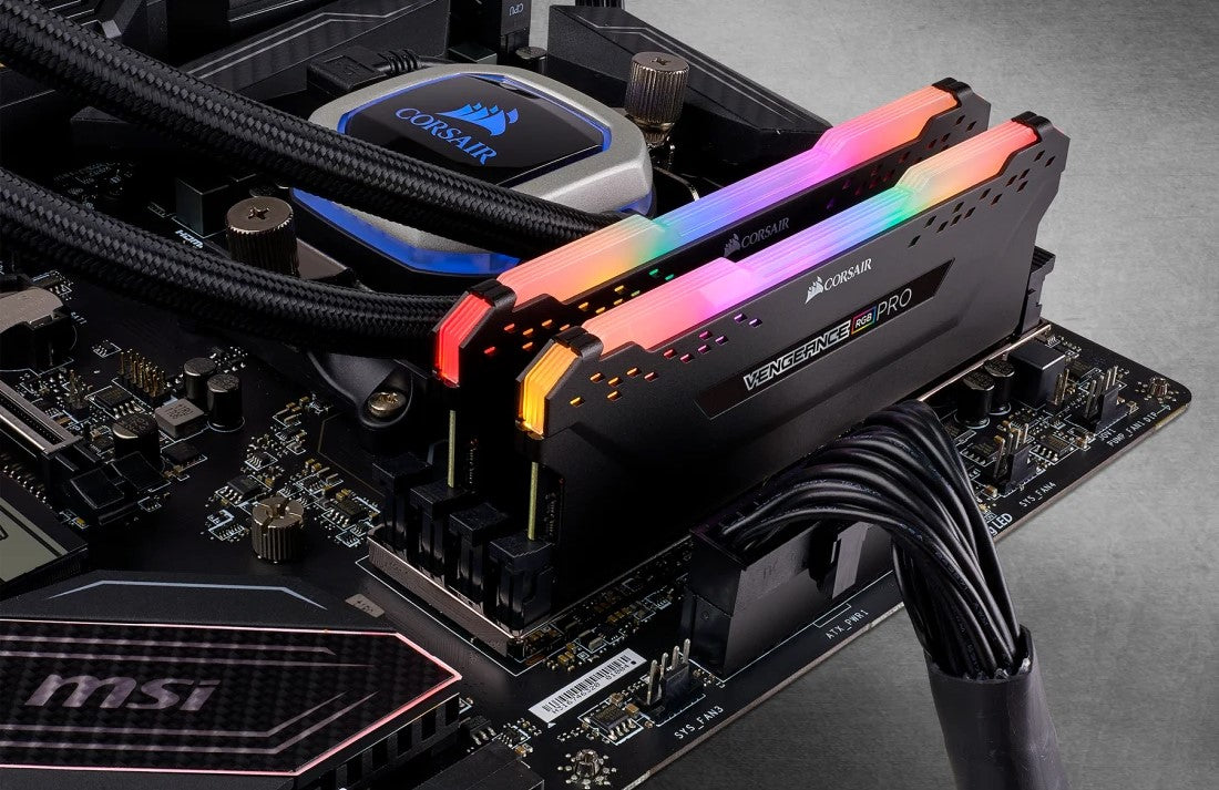 Corsair Vengeance RGB Pro Black 32GB DDR4 3200MHz Desktop Memory Kit (2 x 16GB) — Being Shipped