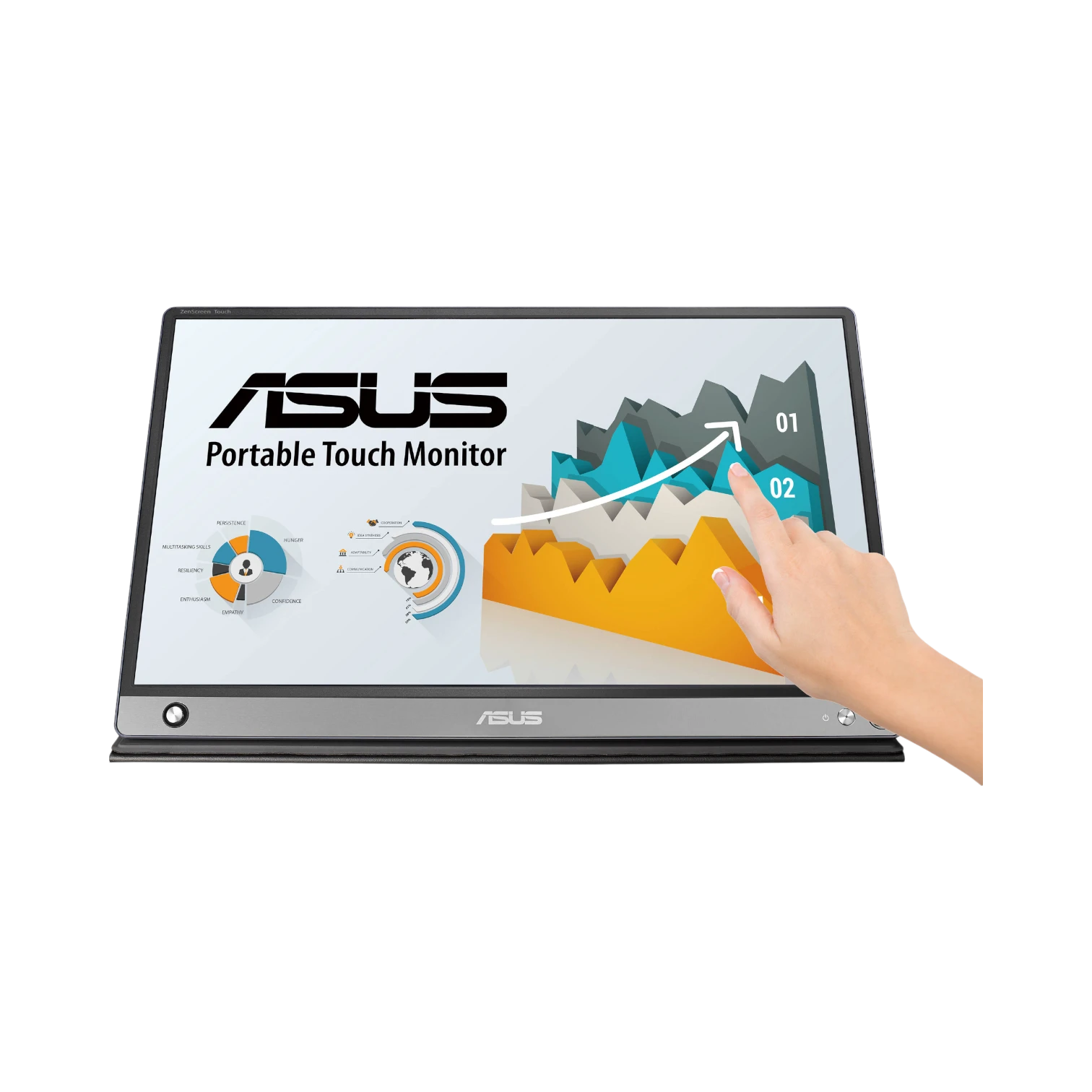 ASUS ZenScreen Touch MB16AMT 15.6" 16:9 Multi-Touch IPS Monitor — Being Shipped