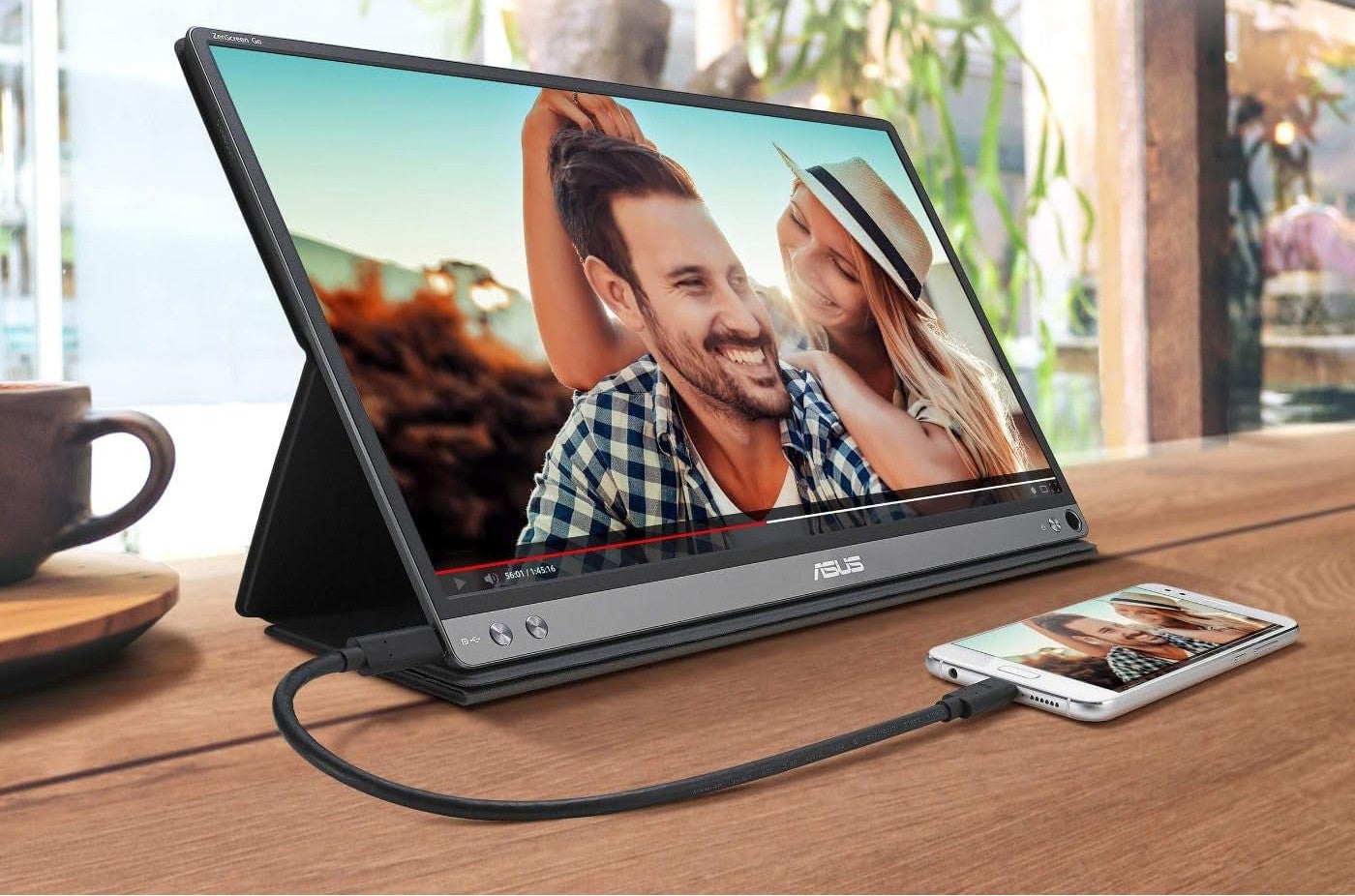 ASUS ZenScreen GO MB16AHP 15.6" 16:9 Portable IPS Monitor — Being Shipped