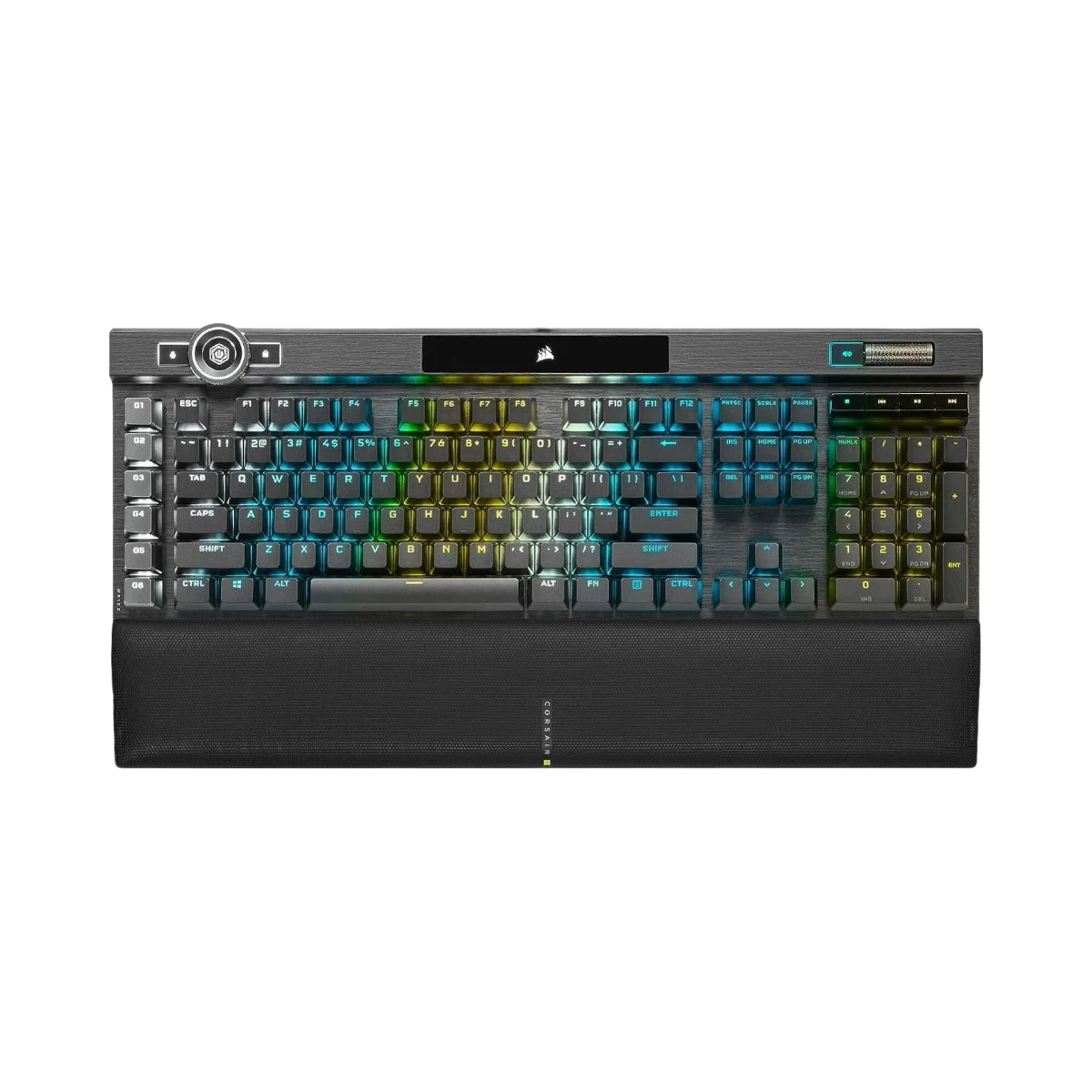 Corsair K100 RGB Optical-Mechanical Gaming Keyboard (Black) — Being Shipped