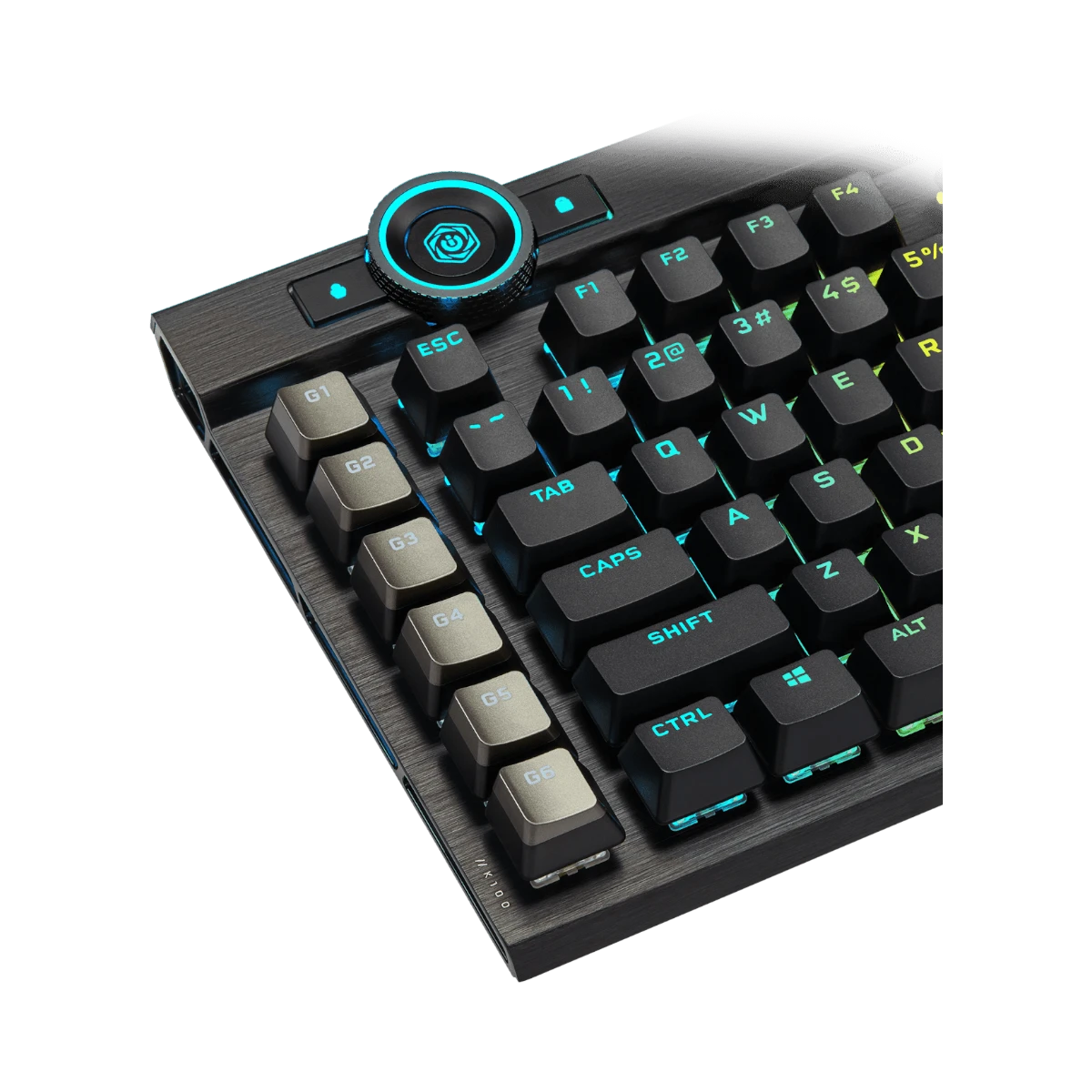 Corsair K100 RGB Optical-Mechanical Gaming Keyboard (Black) — Being Shipped