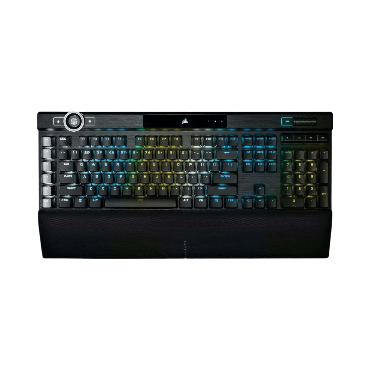 Corsair K100 RGB Optical-Mechanical Gaming Keyboard (Black) — Being Shipped