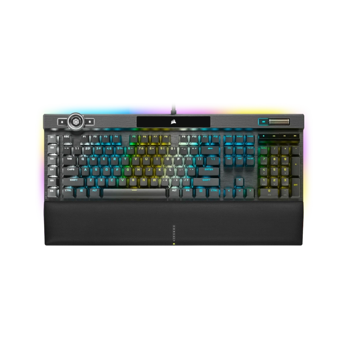 Corsair K100 RGB Optical-Mechanical Gaming Keyboard (Black) — Being Shipped