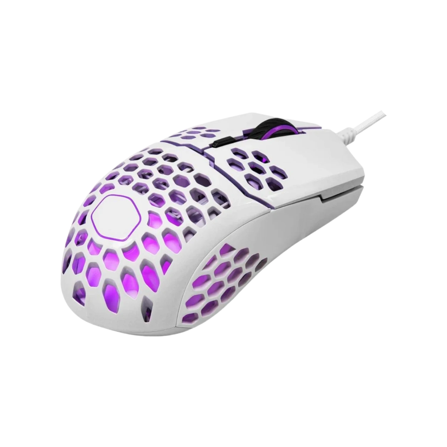 Cooler Master MM711 Ambidextrous RGB Gaming Mouse (Matte White) — Being Shipped