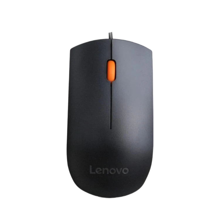 Lenovo 300 Wired USB Mouse (Black) — Being Shipped