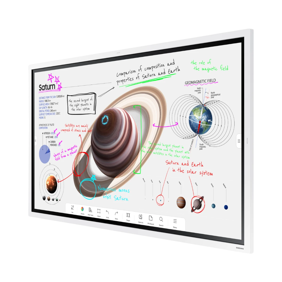 Samsung WM75B Flip Pro 75" 4K Interactive Touchscreen LED Display — Being Shipped