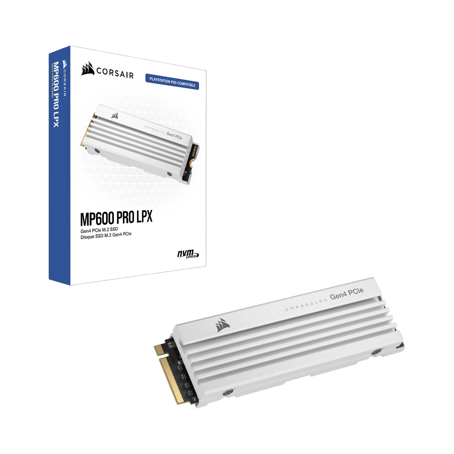 CORSAIR MP600 PRO LPX 2TB PCIe Gen4 NVMe M.2 SSD for PS5 — Being Shipped