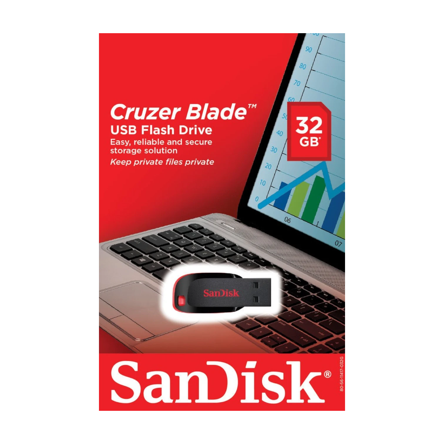 SanDisk Cruzer Blade 32GB USB 2.0 Flash Drive — Being Shipped