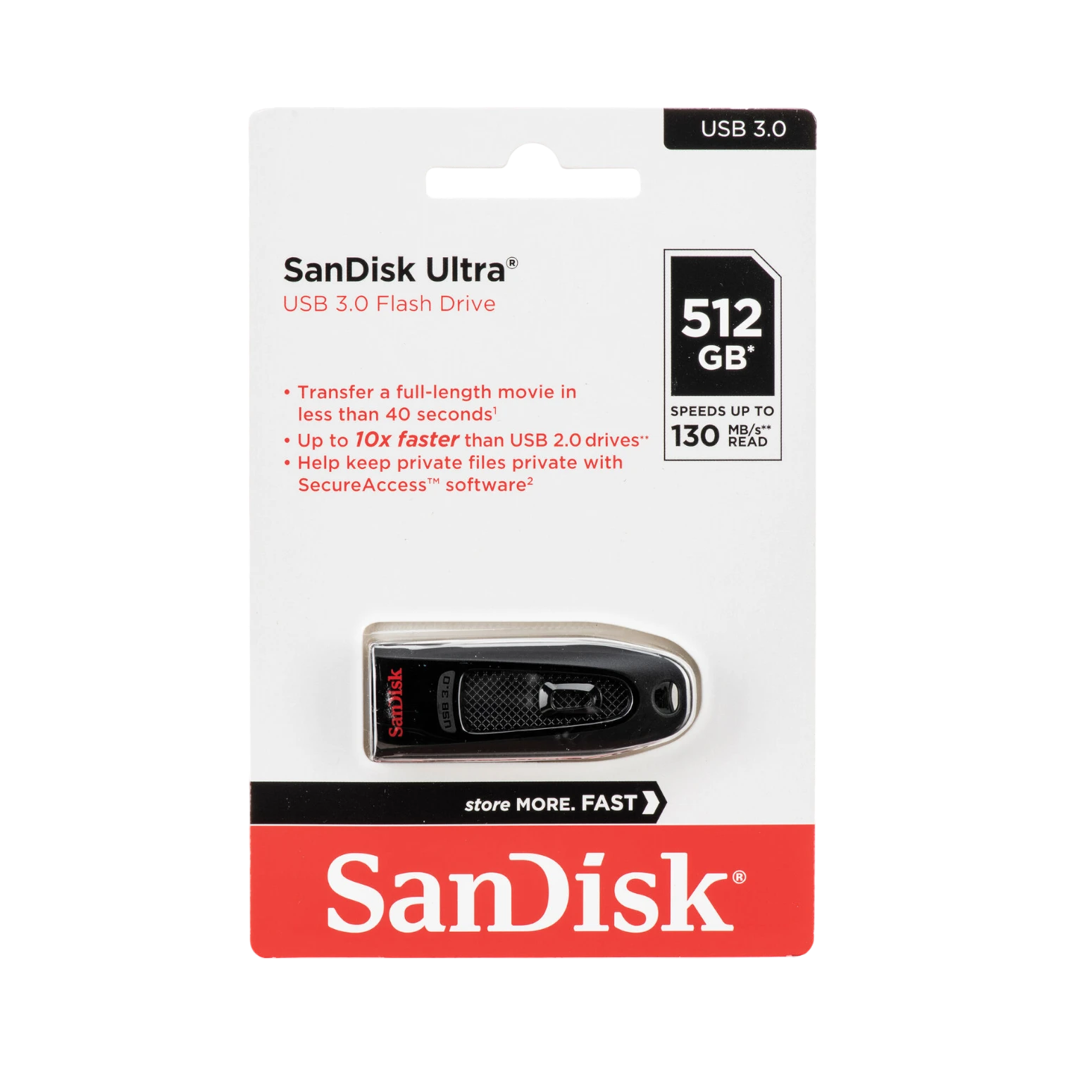 SanDisk Ultra 512GB USB 3.0 Flash Drive — Being Shipped