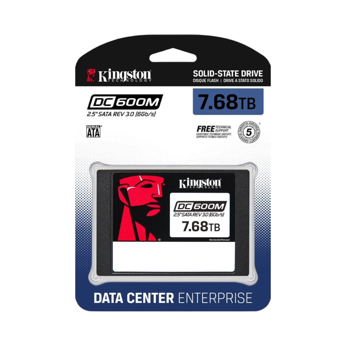 Kingston 7.68TB DC600M 2.5" SATA III Enterprise SSD — Being Shipped