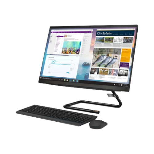 Lenovo IdeaCentre A340 24" All-in-One PC Intel Core i3-9100T, 4GB RAM, 256GB SSD — Being Shipped