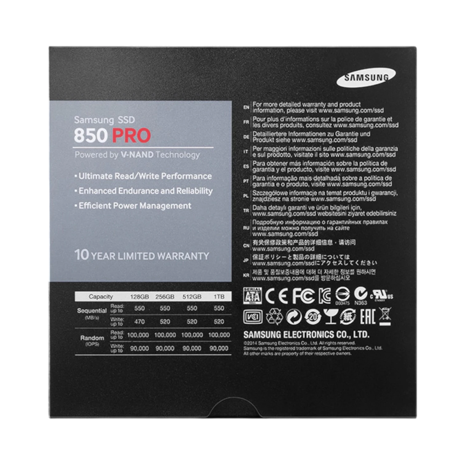 Samsung 850 PRO 1TB 2.5" SATA SSD — Being Shipped