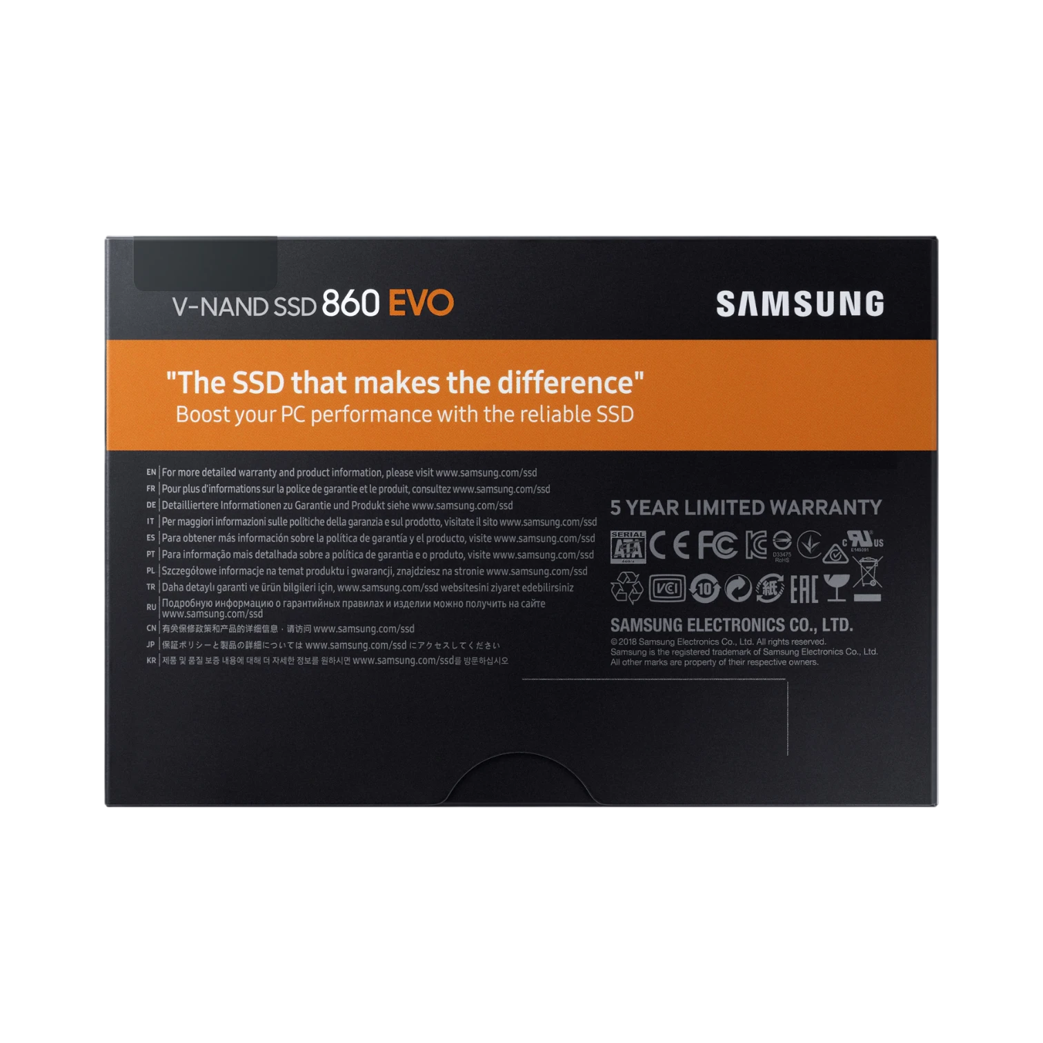 Samsung 860 EVO 500GB 2.5" SATA III Internal SSD — Being Shipped