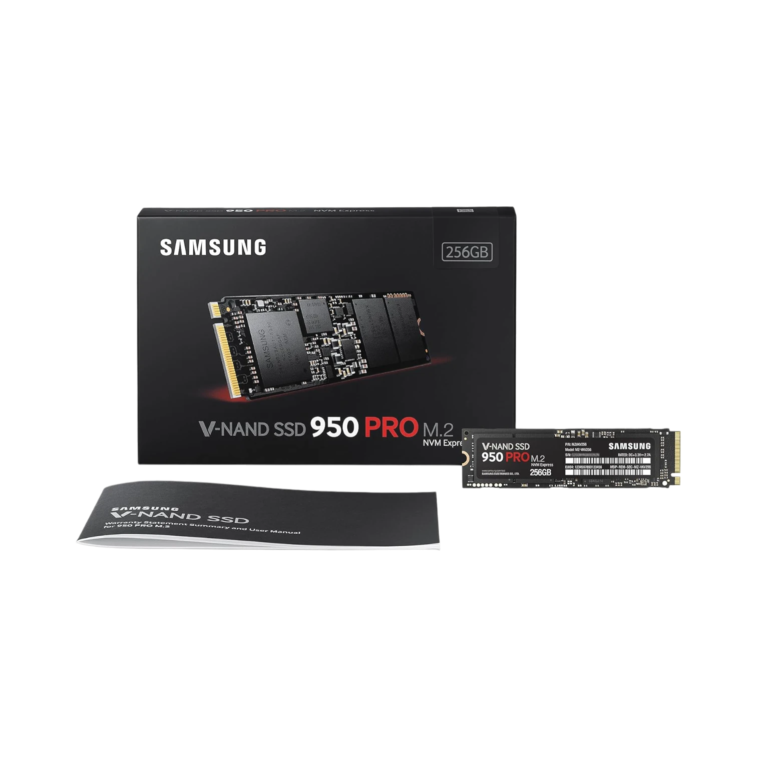 Samsung 950 PRO 256GB 900 MB/s NVMe M.2 SSD — Being Shipped