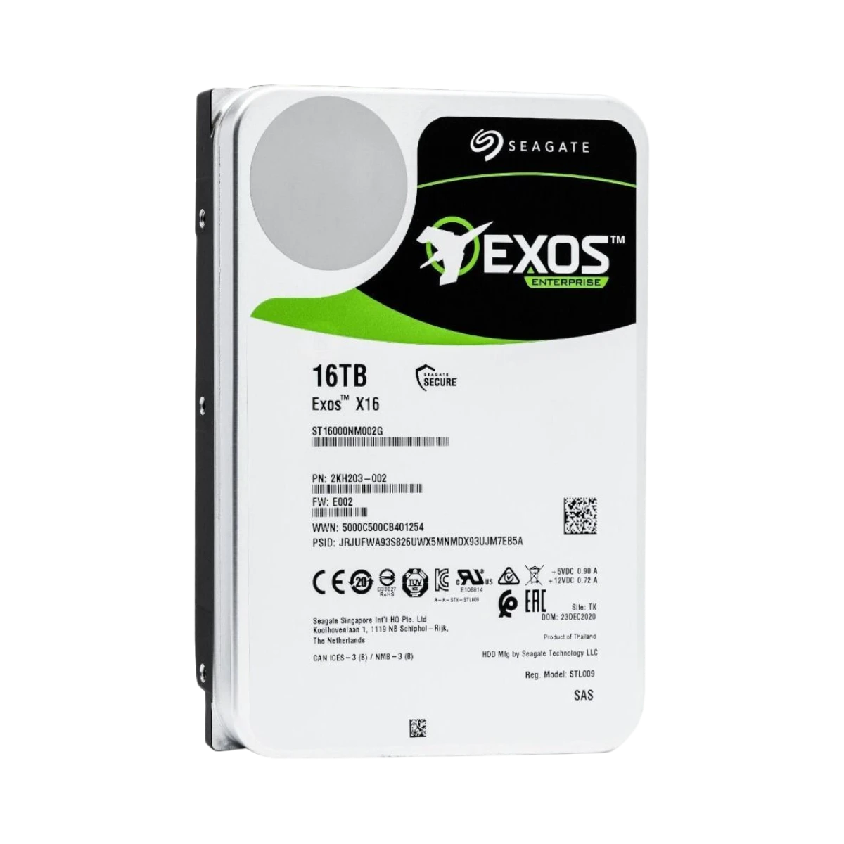 Seagate Exos X16 16TB 3.5" 7200RPM SAS Enterprise Internal Hard Drive — Being Shipped