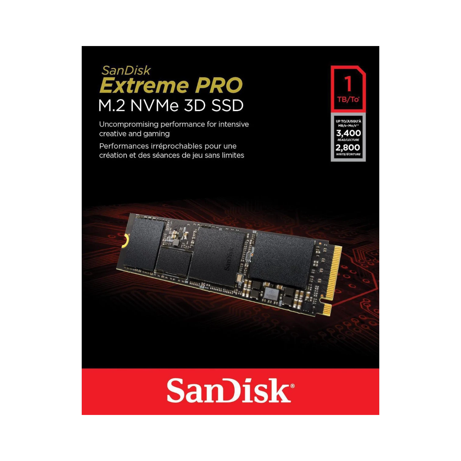 SanDisk Extreme PRO 1TB M.2 NVMe 3D PCIe 3.0 x4 SSD — Being Shipped