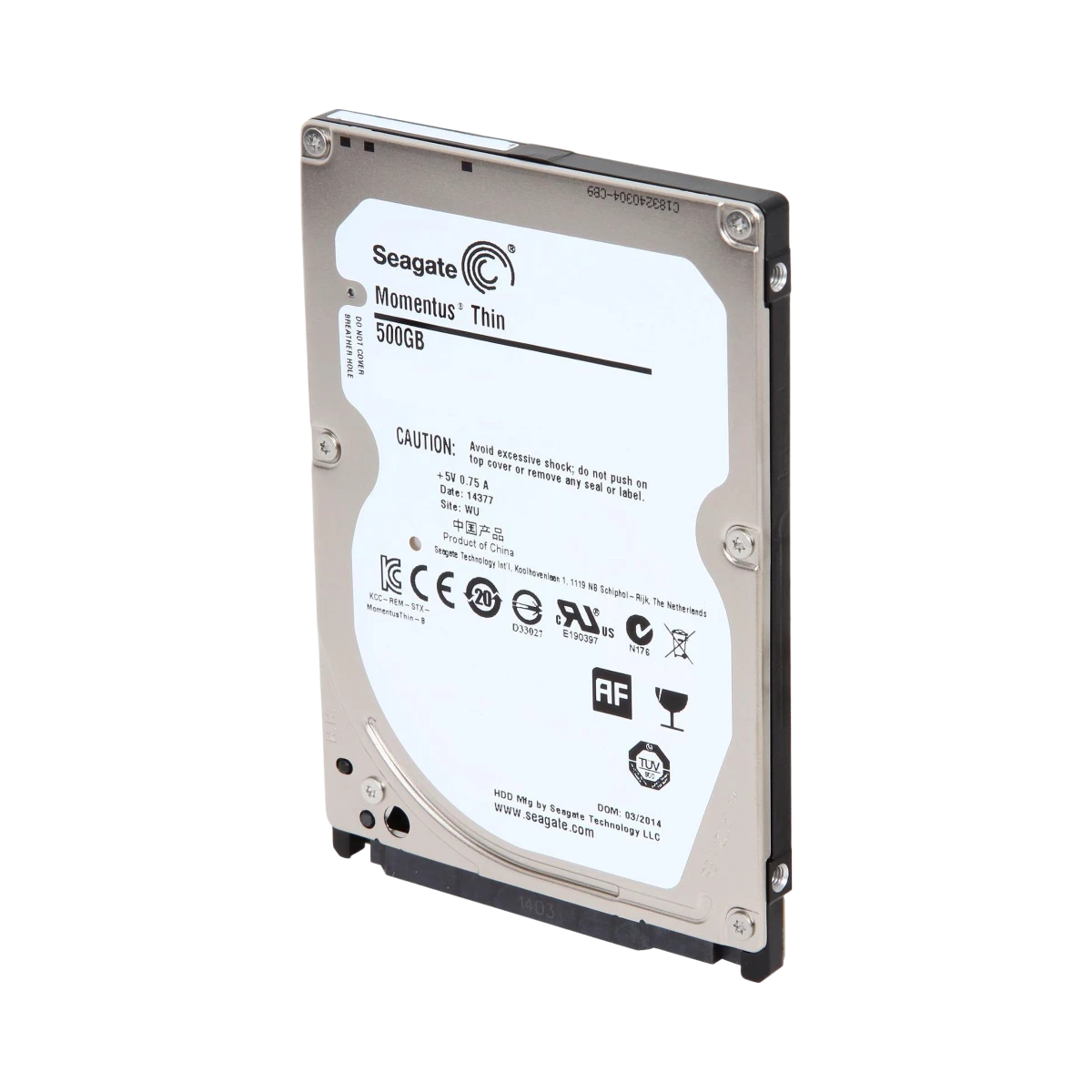 Seagate Laptop Thin 500GB 2.5" 7200RPM Internal Hard Drive — Being Shipped