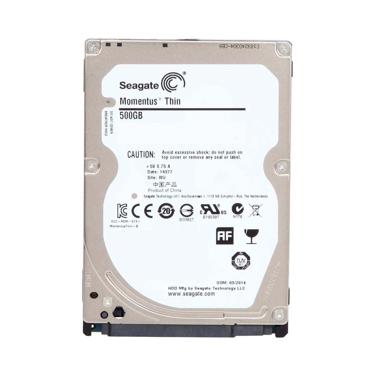 Seagate Laptop Thin 500GB 2.5" 7200RPM Internal Hard Drive — Being Shipped