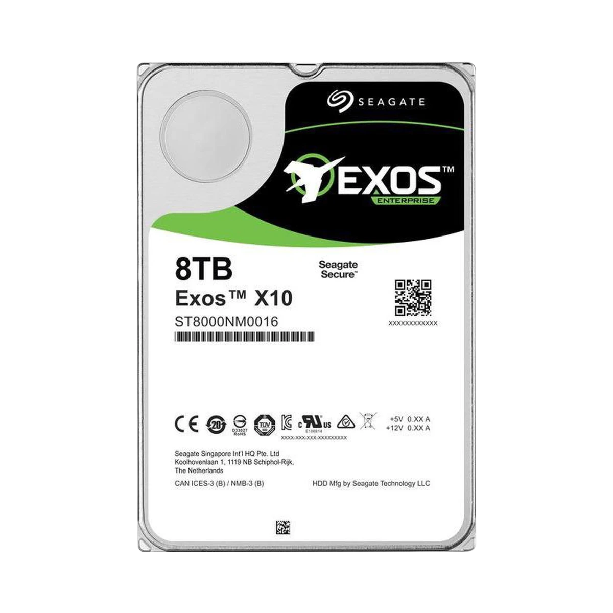 Seagate Enterprise 8TB 3.5" 7200RPM SATA Internal HDD — Being Shipped