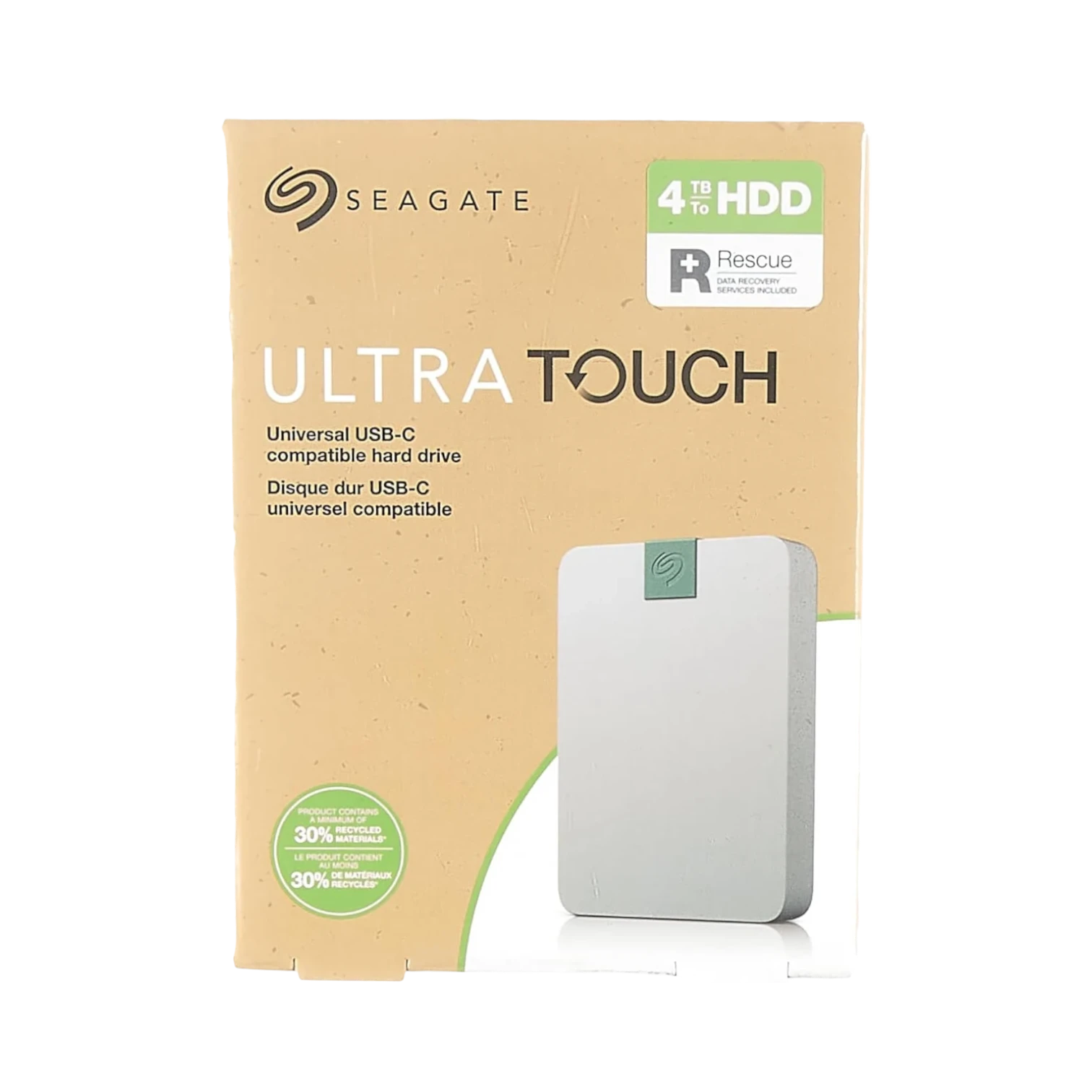 Seagate Ultra Touch 4TB Portable External Hard Drive (Gray) — Being Shipped