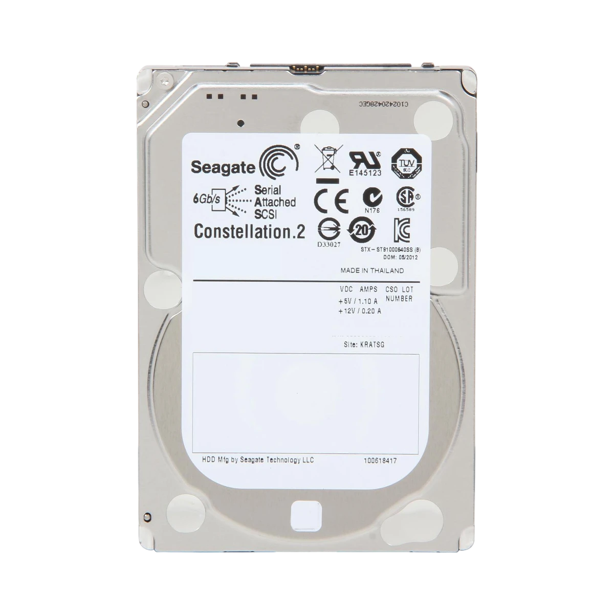 Seagate Constellation.2 1TB 2.5" 7200RPM SAS Internal Hard Drive — Being Shipped