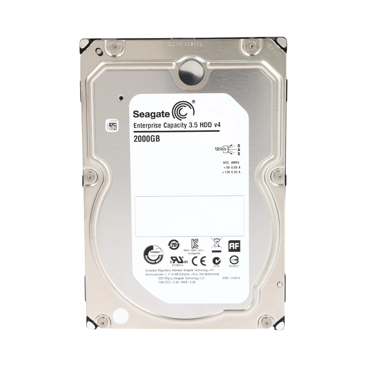 Seagate Enterprise 2TB 3.5" 7200RPM 128MB SAS HDD — Being Shipped