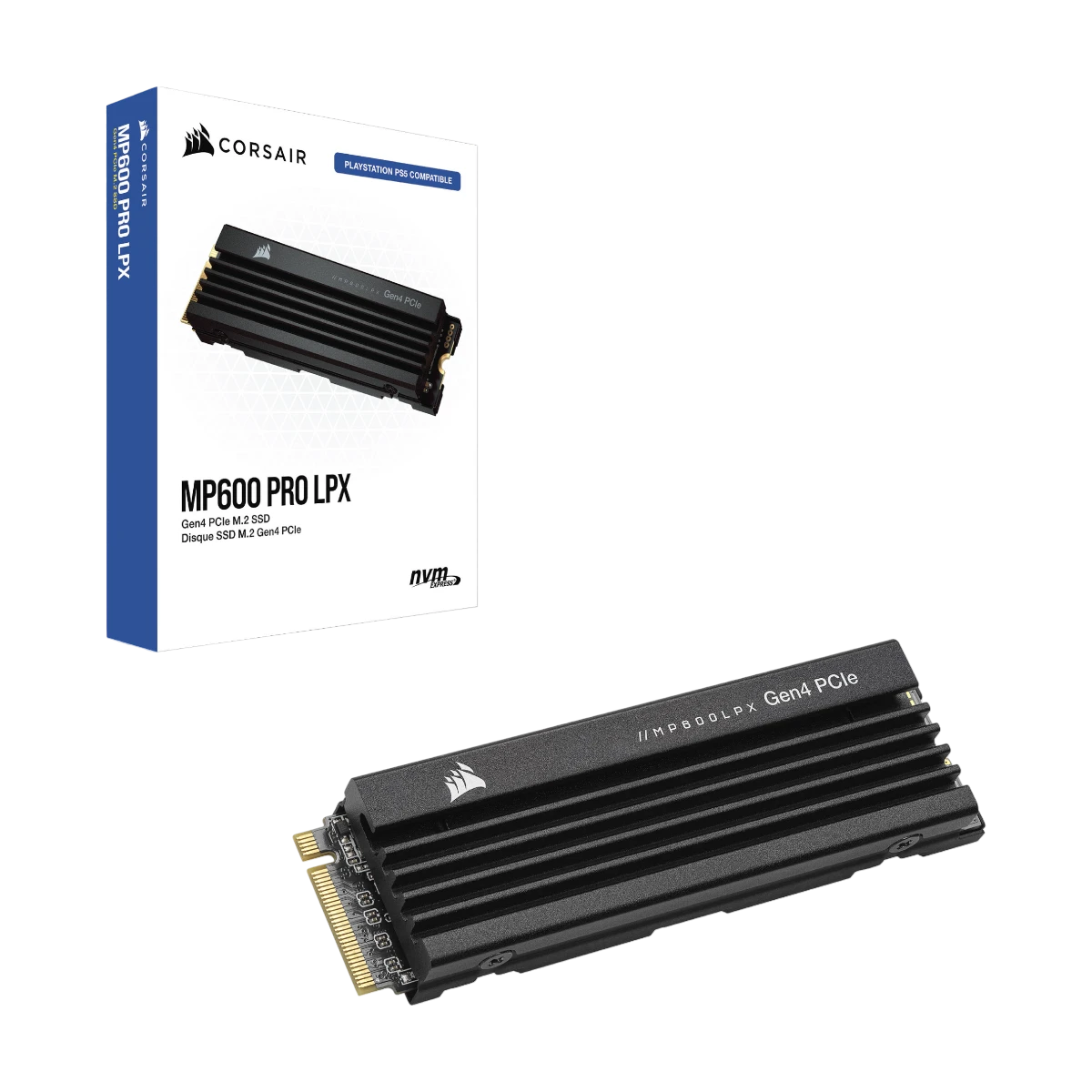 Corsair MP600 PRO LPX 2TB M.2 NVMe PCIe Gen4 SSD for PS5 — Being Shipped