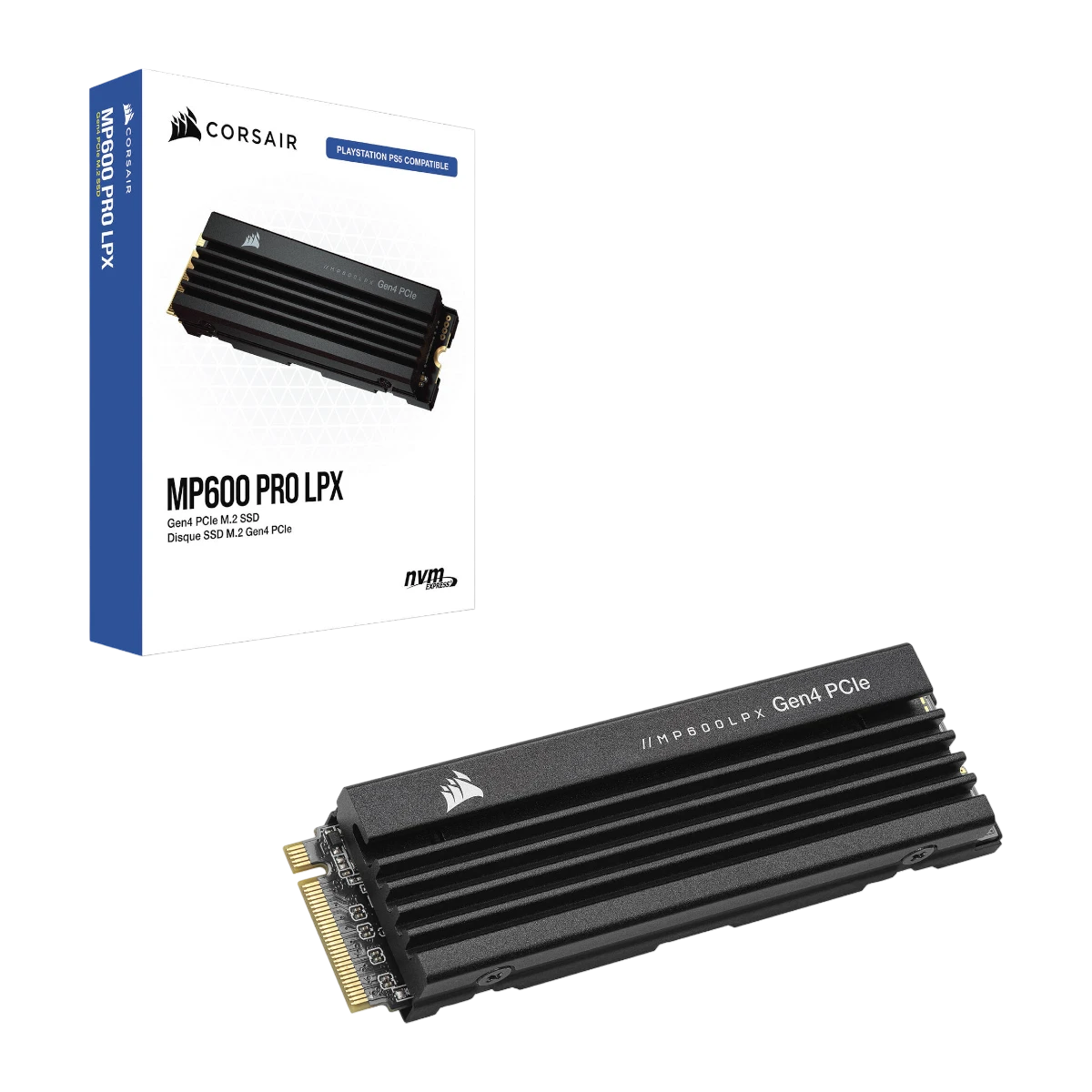 Corsair MP600 PRO LPX 1TB M.2 PCIe Gen4 SSD for PS5 & PC — Being Shipped