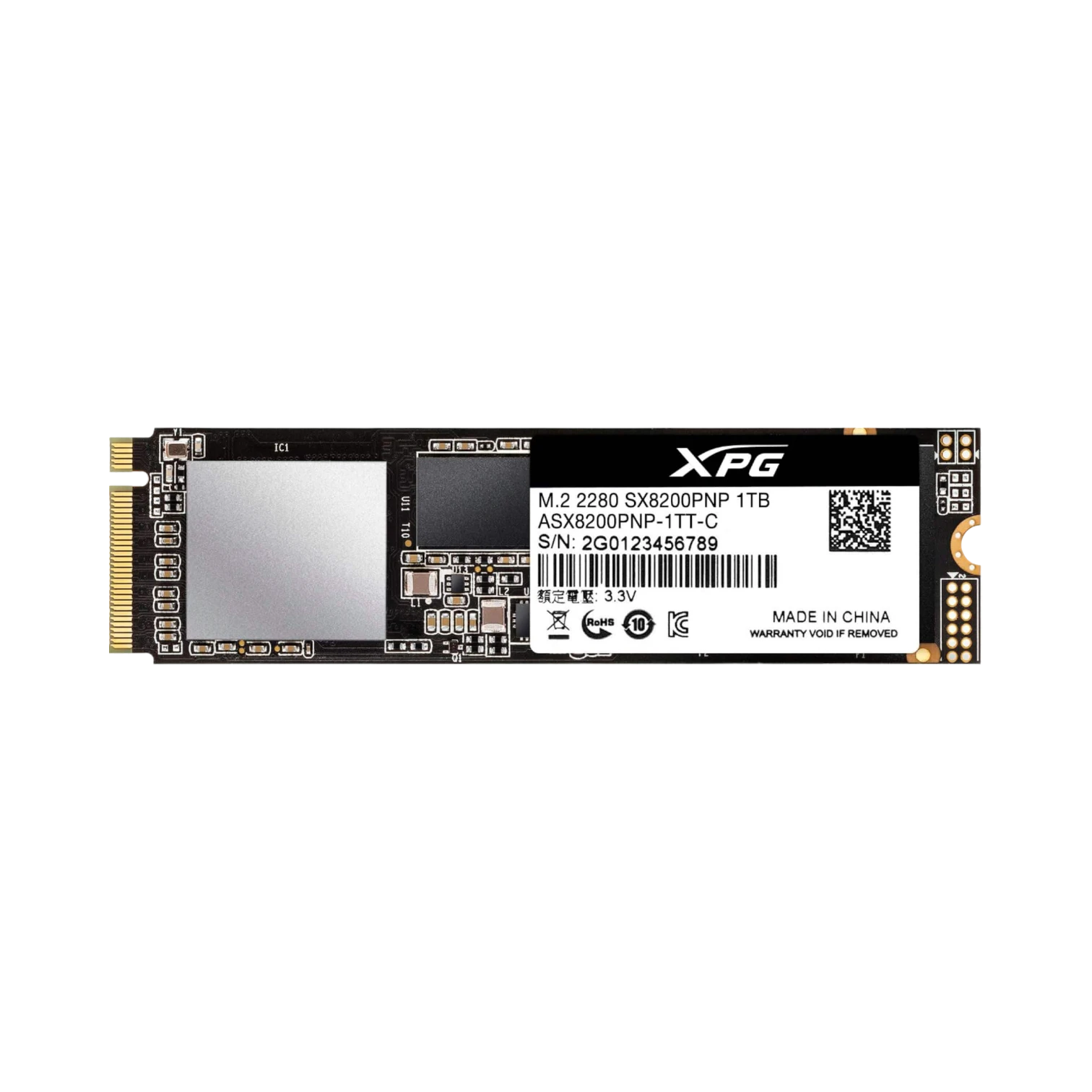 XPG SX8200 Pro 1TB M.2 PCIe Gen3x4 NVMe Internal SSD — Being Shipped