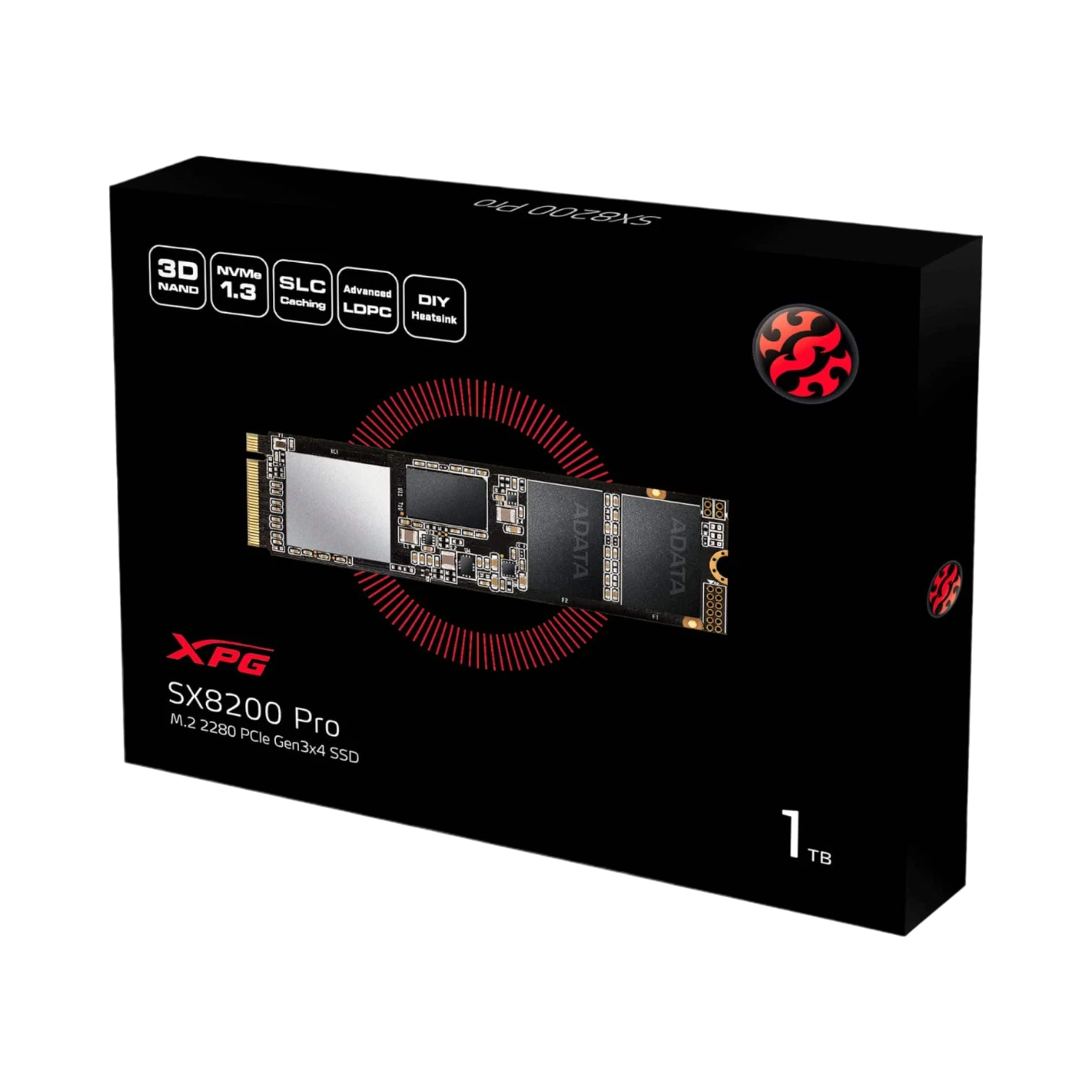 XPG SX8200 Pro 1TB M.2 PCIe Gen3x4 NVMe Internal SSD — Being Shipped