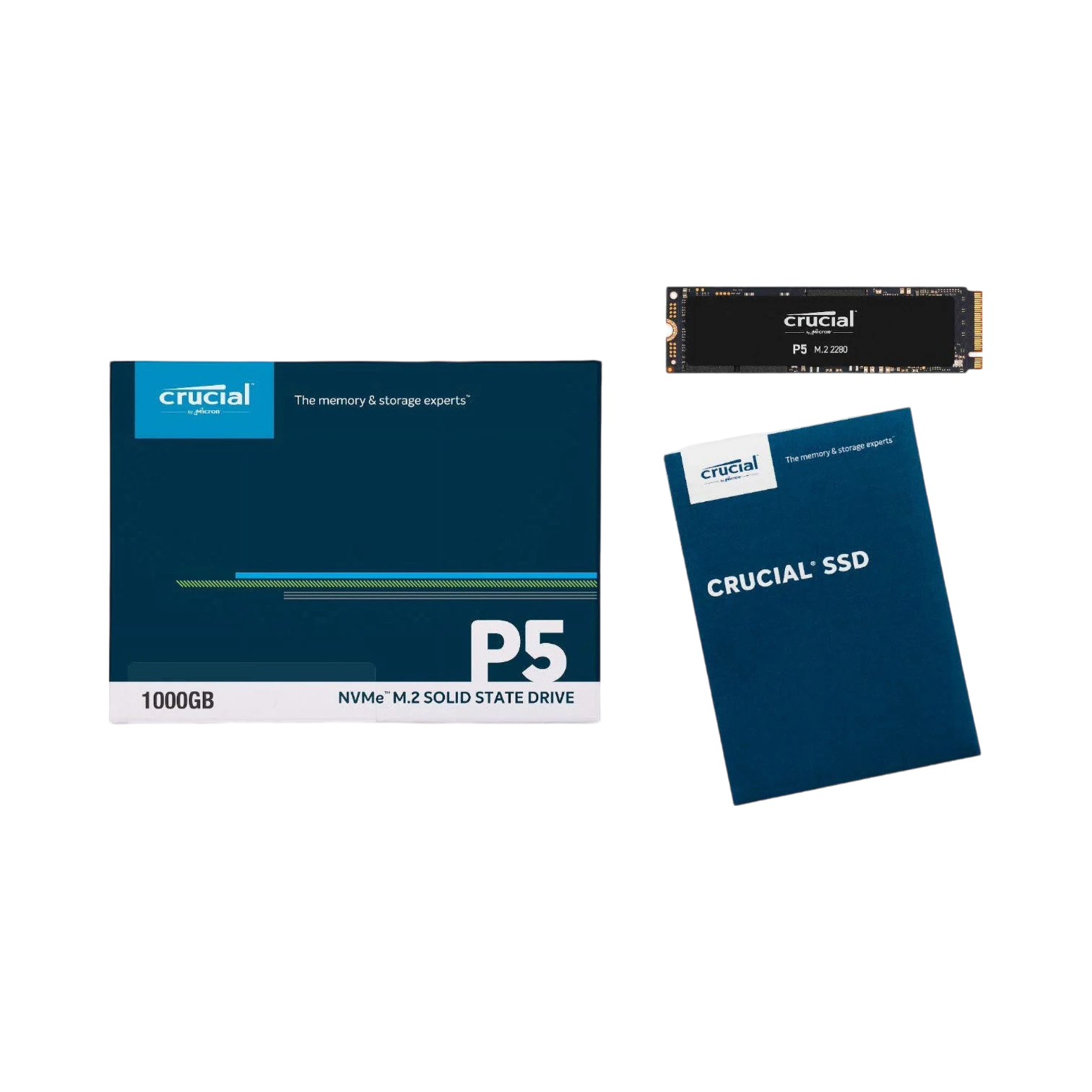 Crucial P5 1TB NVMe PCIe Gen 3 x4 Internal SSD — Being Shipped