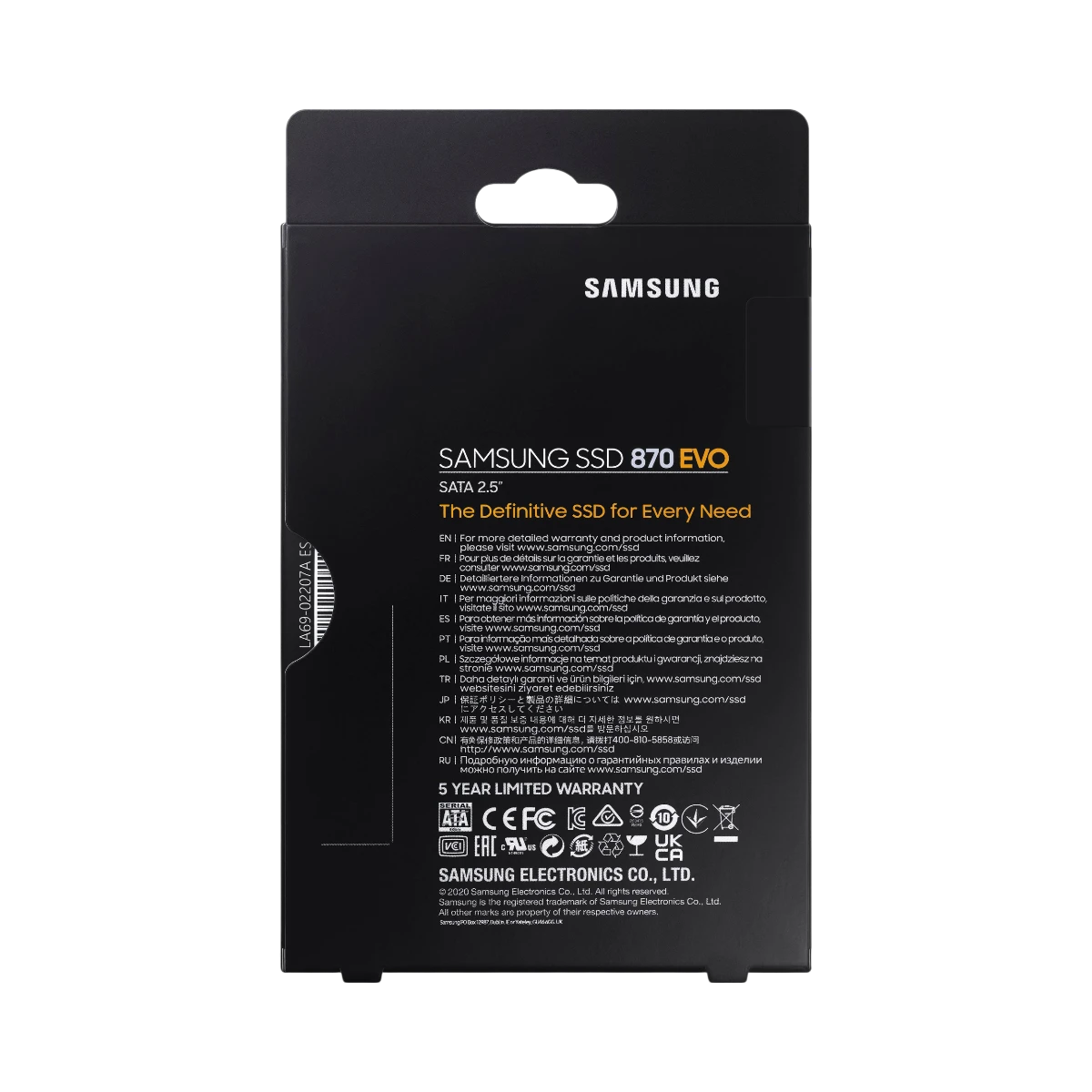 Samsung 870 EVO 1TB 2.5" SATA III Internal SSD — Being Shipped