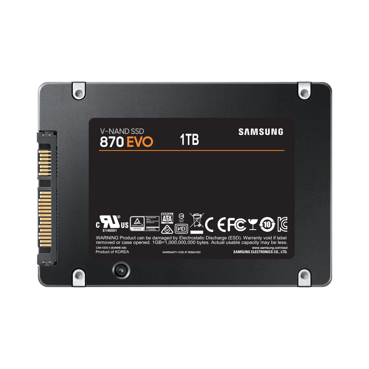 Samsung 870 EVO 1TB 2.5" SATA III Internal SSD — Being Shipped