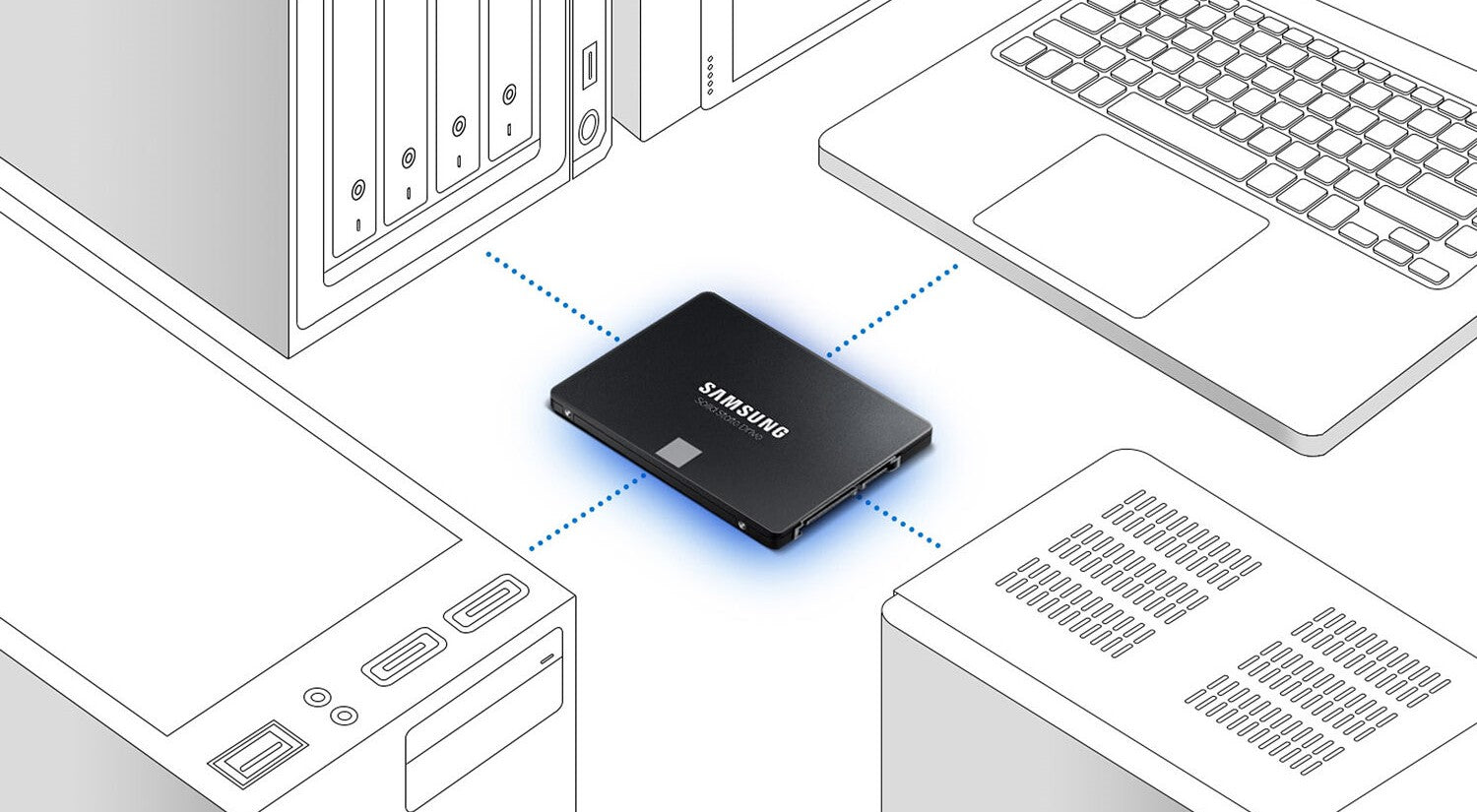 Samsung 870 EVO 1TB 2.5" SATA III Internal SSD — Being Shipped