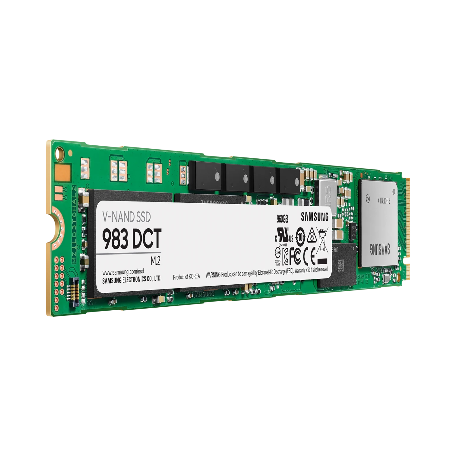 Samsung 983 DCT 960GB M.2 NVMe Business SSD — Being Shipped