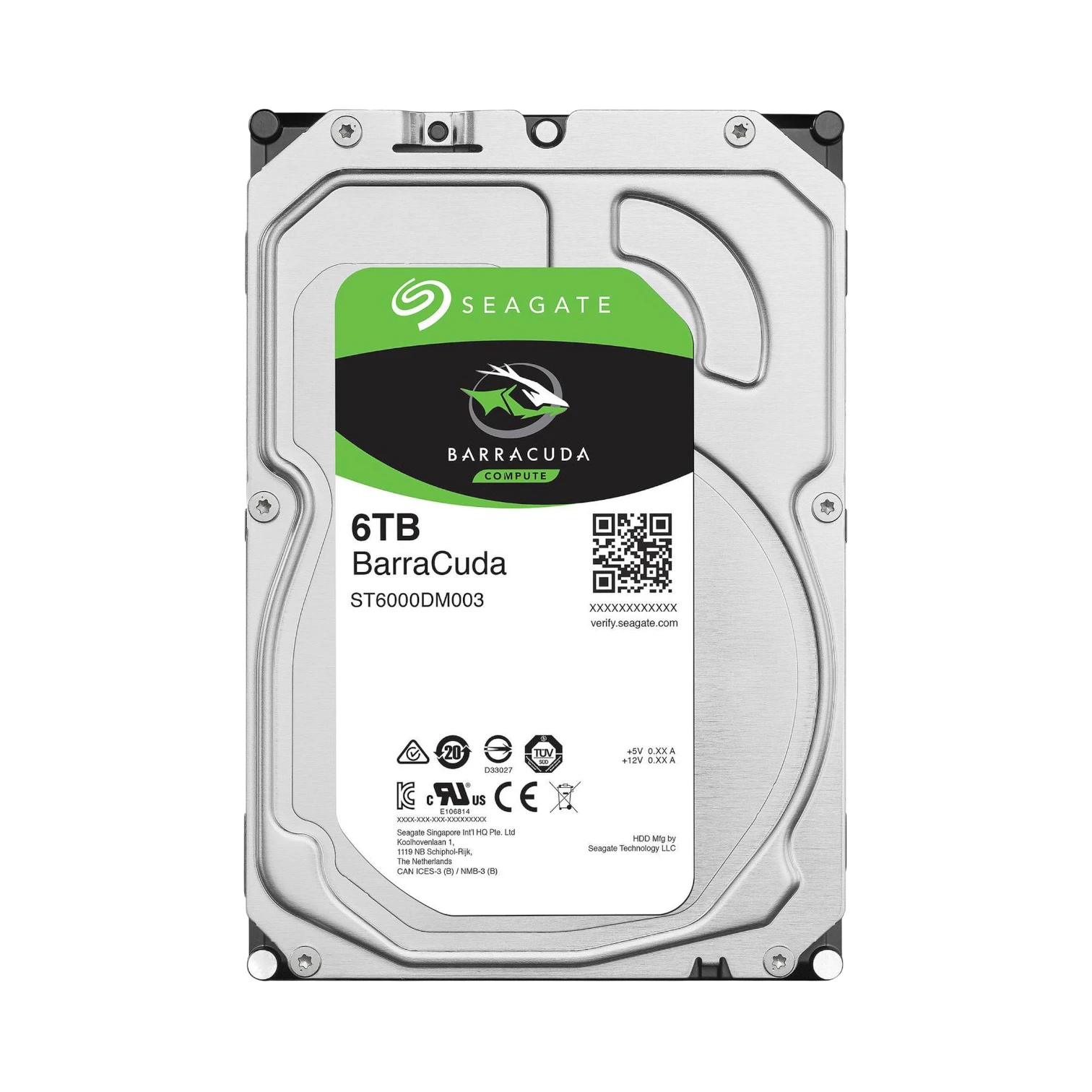 Seagate BarraCuda 6TB 3.5" SATA 6Gb/s 5400RPM Internal HDD — Being Shipped