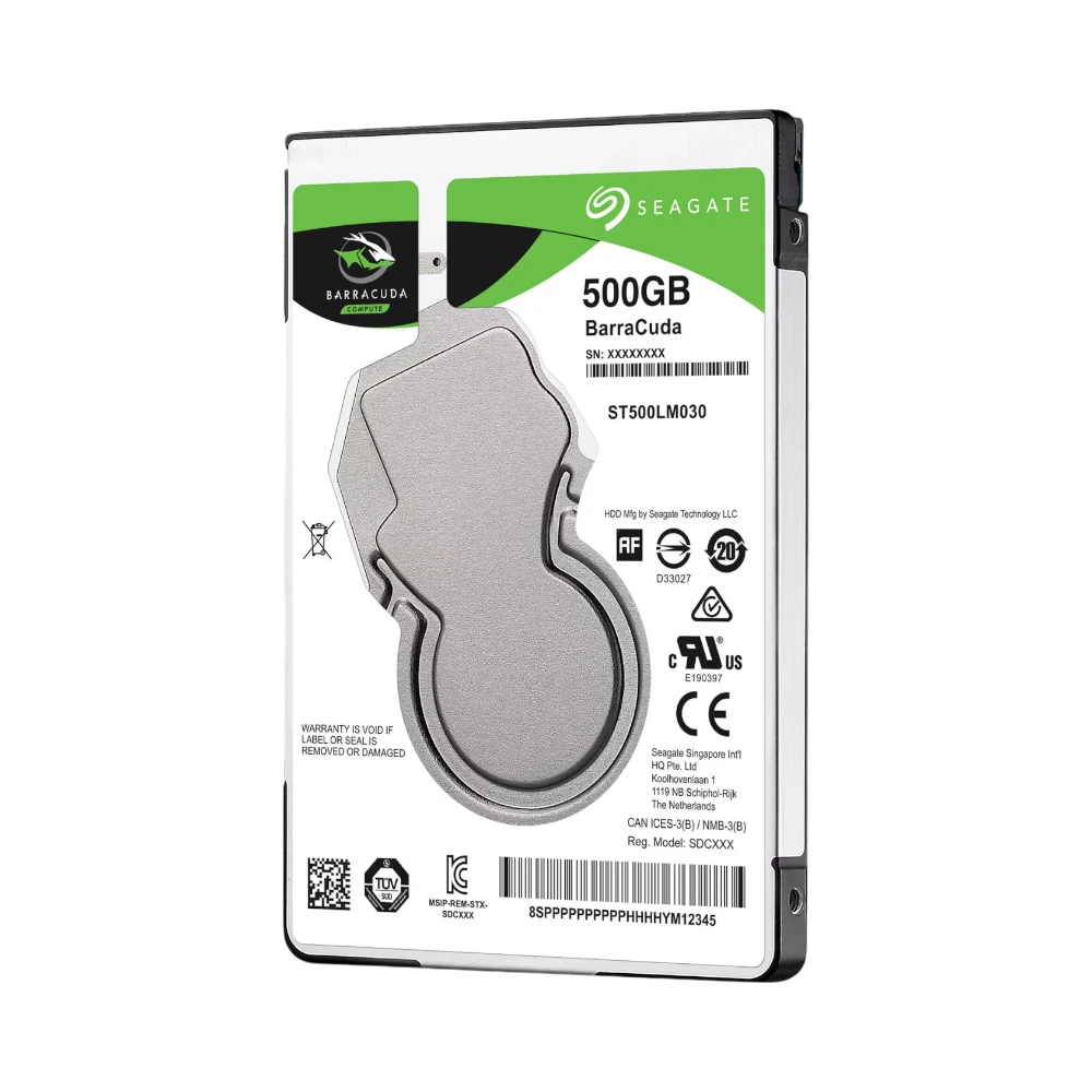 Seagate BarraCuda 500GB 2.5" 5400RPM SATA Internal HDD — Being Shipped