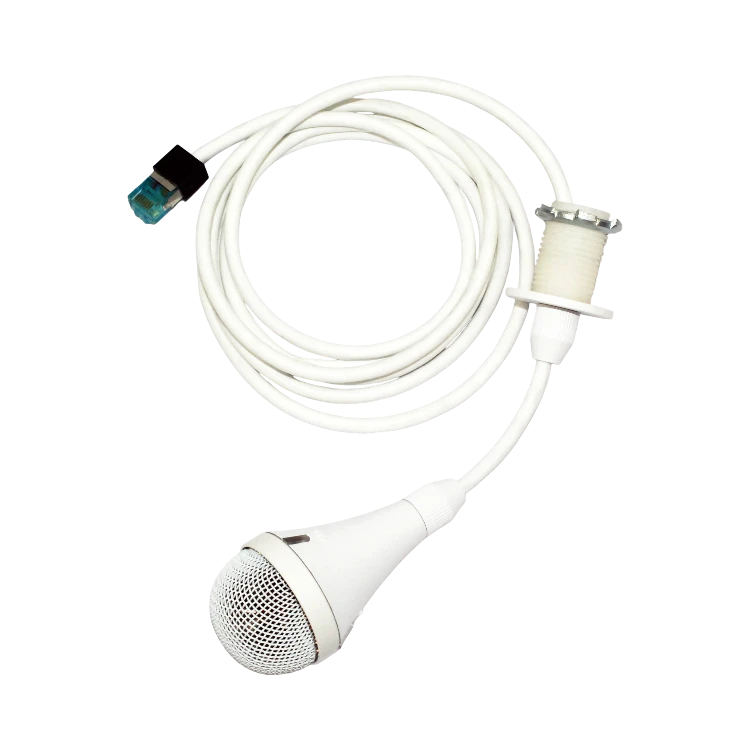 ClearOne Ceiling Microphone Capsule for Analog X and Dante Audio Conferencing (White) — Being Shipped