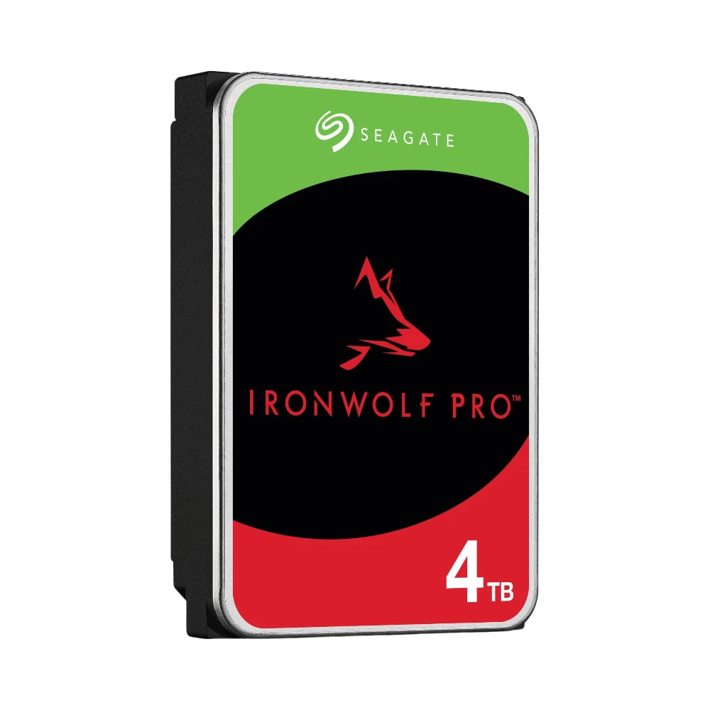 Seagate IronWolf Pro 4TB 3.5" 7200RPM SATA 6Gb/s NAS HDD — Being Shipped